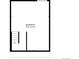 Floor plan showing dimensions of basement with staircase at 18897 E Linvale Pl, Aurora, CO 80013