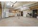 Spacious three car garage ready to be finished with high ceilings and lots of space for storage and projects at 17720 Canterbury Dr, Monument, CO 80132