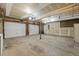 Spacious three car garage ready to be finished with high ceilings and lots of space for storage and projects at 17720 Canterbury Dr, Monument, CO 80132