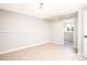 Finished basement with light hardwood floors, recessed lighting, and neutral paint throughout at 10932 W 107Th Ave, Broomfield, CO 80021