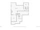 Floor plan of basement featuring bedrooms, bathroom, finished and unfinished utility rooms at 6999 S Tempe Ct, Aurora, CO 80016
