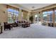 Comfortable lounge area with large windows, plush seating, and stylish decor, offering a relaxing atmosphere at 9039 E Panorama Cir # C201, Englewood, CO 80112