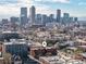 Beautiful Denver city skyline view from this charming brick apartment building, in a walkable neighborhood at 1475 N Humboldt St # 22, Denver, CO 80218