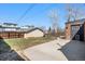 Spacious backyard with a concrete patio and grassy area at 4563 W 34Th Ave, Denver, CO 80212