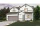Charming two-story home with a two car garage and a beautifully landscaped front yard at 1417 Bloom St, Brighton, CO 80601