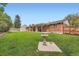 Beautiful, spacious backyard with patio at 678 S Oswego Ct, Aurora, CO 80012