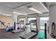 Well-equipped gym with treadmills, weights, and great natural light at 800 N Washington St # 508, Denver, CO 80203