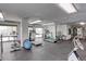 Well-equipped fitness center featuring treadmills and exercise equipment at 800 N Washington St # 508, Denver, CO 80203