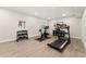 Spacious home gym with modern exercise equipment and a well-lit atmosphere at 6046 Gilbert Way, Golden, CO 80403