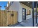 Modern home featuring a stylish front door, mailbox, and a well-maintained small patch of grass at 1715 Grove St, Denver, CO 80204