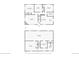 Detailed floor plan layout of the property, showcasing room dimensions and layout of the main floor and basement at 1750 S Dale Ct, Denver, CO 80219