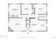 Home floor plan featuring layout of the main level with dimensions, showcasing the arrangement of rooms at 1750 S Dale Ct, Denver, CO 80219