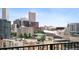 Beautiful city view showcasing the Denver skyline and architectural landmarks from the residence at 300 W 11Th Ave # 15F, Denver, CO 80204