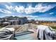 Spacious deck with outdoor rug and views of fenced backyard at 929 Honey Berry Ct, Elizabeth, CO 80107