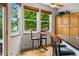 Cozy dining nook with large windows offering scenic views at 1205 W 11Th Ct, Broomfield, CO 80020