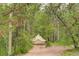 Cozy tent in the woods offers a unique nature retreat, secluded in a picturesque forest setting at 1575 York Gulch Rd, Idaho Springs, CO 80452