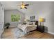 Bright bedroom with modern furnishings, natural light, and decor at 265 Calhoun Cir, Castle Rock, CO 80104