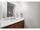 Contemporary powder room with a modern sink and a clean aesthetic at 4200 W 17Th Ave # 621, Denver, CO 80204