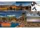Community amenities collage: mountain views, playground, snow angel, pool and overall views at 15525 W La Salle Ave, Lakewood, CO 80228