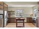 Modern kitchen featuring stainless steel appliances, beautiful cabinetry, and an island perfect for food preparation at 15525 W La Salle Ave, Lakewood, CO 80228