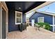 Private back patio with stone paving offers an ideal space for outdoor dining and entertaining at 3644 Wabash St, Denver, CO 80238