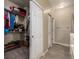Well-organized walk-in closet with shelving and hanging space provides ample storage at 22163 E Calhoun Pl, Aurora, CO 80016