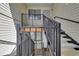 Building exterior showcasing stairs with railings that lead to the entrance at 7835 Barbara Ann Dr # C, Arvada, CO 80004