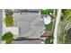 Roof top view showing a deck, landscaped yard, and easy access to community walking trails at 1271 Sky Rock Way, Castle Rock, CO 80109