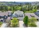 Charming two-story home boasts a well-manicured front yard and a two-car garage in a desirable neighborhood at 1271 Sky Rock Way, Castle Rock, CO 80109