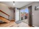 Entryway offers access to stairs, patio and outside, offering a smooth transition to outdoor living at 1150 Inca St # 43, Denver, CO 80204