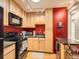 Charming kitchen with modern appliances, efficient layout, and ample storage space for convenience at 625 Pearl St # 23, Boulder, CO 80302