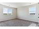 Bright bedroom with carpet and double windows providing exterior views at 4728 Twelve Oaks Way, Castle Rock, CO 80104