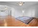 Open living room with hardwood floors and ample space for furnishings at 1561 Newton St, Denver, CO 80204