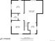Downstairs floor plan displaying the Gathering room, bedroom, and utility room at 5611 E 13Th Ave, Denver, CO 80220