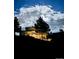 Home exterior under the moonlight at 10554 Tanglewood Rd, Franktown, CO 80116