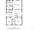 Second story floor plan featuring bedrooms, bathrooms, a bonus room, and a laundry room at 15415 Carob Cir, Parker, CO 80134