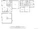 Floorplan showing layout of all three floors, dimensions, and garage at 1356 Castle Creek Cir, Castle Rock, CO 80104