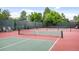Community pickleball courts with nets and fencing for recreational enjoyment at 4505 S Yosemite S St # 371, Denver, CO 80237