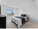 Cozy bedroom features a large window, plush carpet, and a neutral color palette for a comfortable space at 1425 Hart Ln, Elizabeth, CO 80107