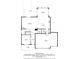 First floor plan with kitchen, dining area, living room, and office at 1425 Hart Ln, Elizabeth, CO 80107