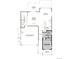 Floor plan featuring a two-car garage, great room, dining area, kitchen, entry, bedroom, and covered porch at 8045 Butte Creek St, Littleton, CO 80125