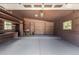 Clean, spacious garage with shelving at 6975 S Chase Ct, Littleton, CO 80128