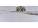 Aerial View of a house covered in snow at 5524 Freddys Trl, Parker, CO 80134