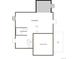 Unfinished basement has a bathroom rough-in, staircase, and plenty of room to customize at 2681 Mondt Ln, Erie, CO 80026