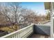 The balcony view is of the surrounding neighborhood at 722 Hutchinson St, Louisville, CO 80027