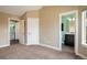 View from the primary bedroom to the ensuite bath and closet at 722 Hutchinson St, Louisville, CO 80027