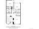 Second floor plan featuring bedrooms, bathrooms, a loft, and an open to below area at 7882 Vallagio Ln, Englewood, CO 80112