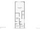 Floorplan of Floor 3 showing a primary bedroom, bath, and closet layout at 1727 Lowell Blvd, Denver, CO 80204