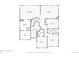 Second floor layout featuring primary bedroom, additional bedrooms, bathrooms, and closet spaces at 1997 Fox Haven Dr, Castle Rock, CO 80104