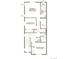 Upstairs floor plan featuring a primary bedroom with bath, two additional bedrooms, bath and walk-in closet at 1224 Penner Dr, Erie, CO 80026